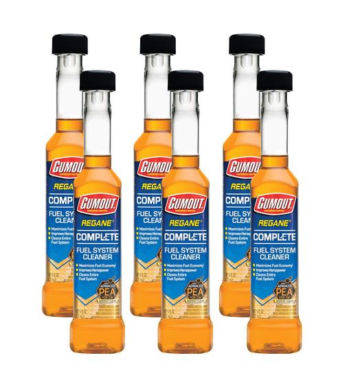 Limpeza do sistema de combustível Gumout Regane 177 ml, pacote com 6