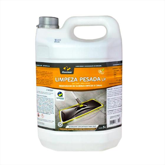 Limpeza Pesada Lp 5l Pisoclean Removedor De Cera Porcelanato Menor preço em Limpeza Pesada Lp 5l Pisoclean Removedor De Cera Porcelanato