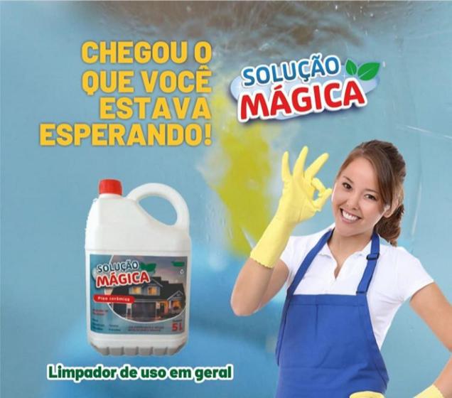 Imagem de limpeza Solução Mágica