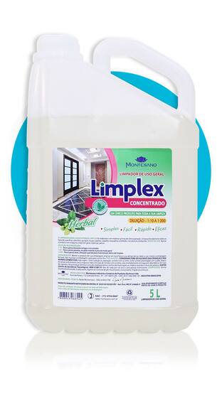 Limplex Concentrado Uso Geral 5L - Limpador Multiuso - Magazine Luiza