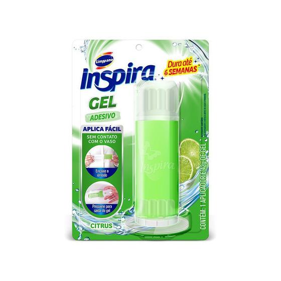 Imagem de LIMPPANO Gel Adesivo Sanitário Inspira com 1 Aplicador 42g