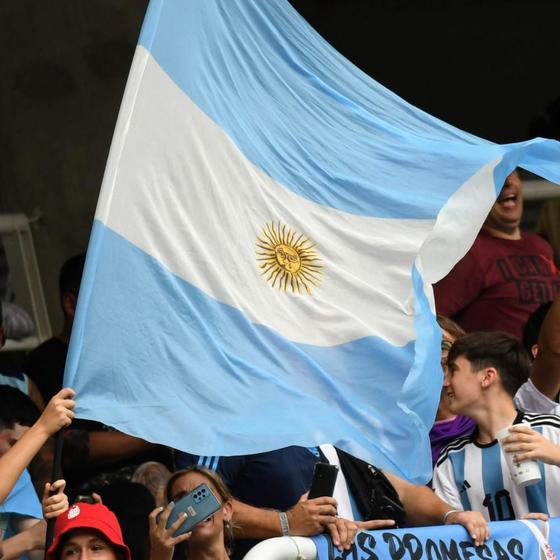 Imagem de Linda Bandeira Argentina Grande 1,5 X 0,9 M 2024