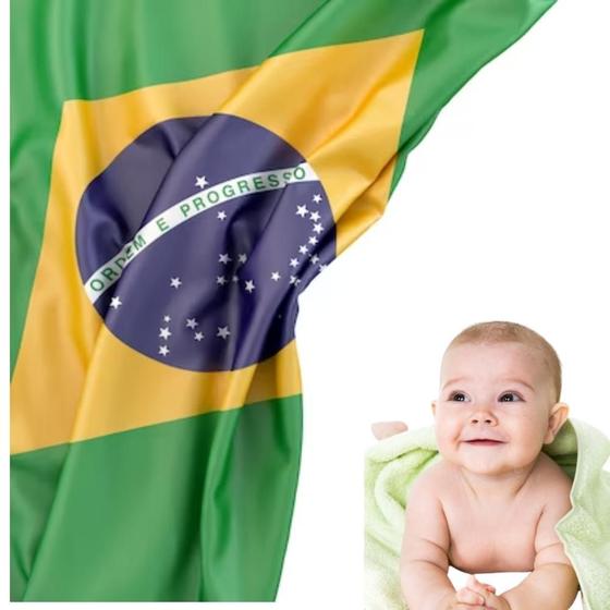 Imagem de Linda Bandeira Brasil Brasileira Grande 3X2 Metros Aulas