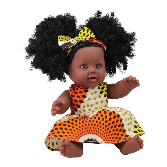 Imagem de Linda Boneca negra cabelo afro