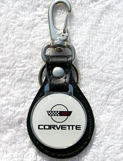 Lindo Chaveiro Couro C4 Corvette GM Novo Menor preço em Lindo Chaveiro Couro C4 Corvette GM Novo