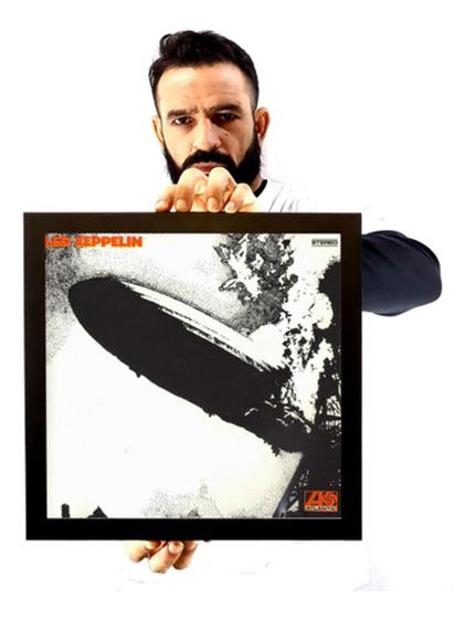 Imagem de Lindo Quadro Arte Capa Primeiro Disco Led Zeppelin Rock