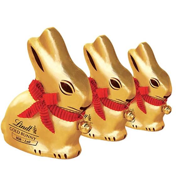 Imagem de Lindt Gold Bunny 100G (3 Unidades)