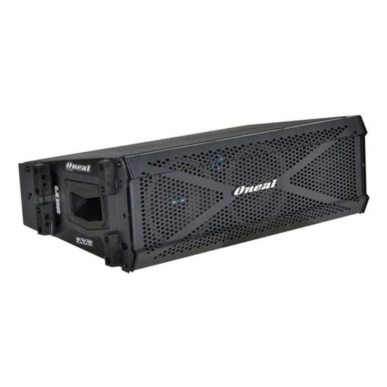 Imagem de Line Array 2 x 6 Polegadas Preta OLA2600 PT - ONEAL