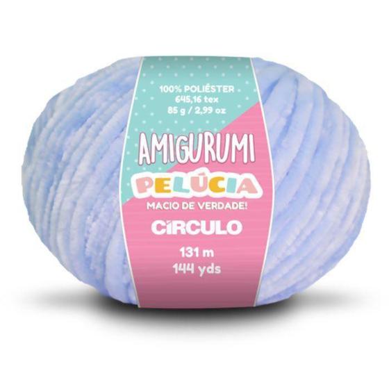 Imagem de Linha amigurumi pelucia 131m circulo cor 2137 - Círculo