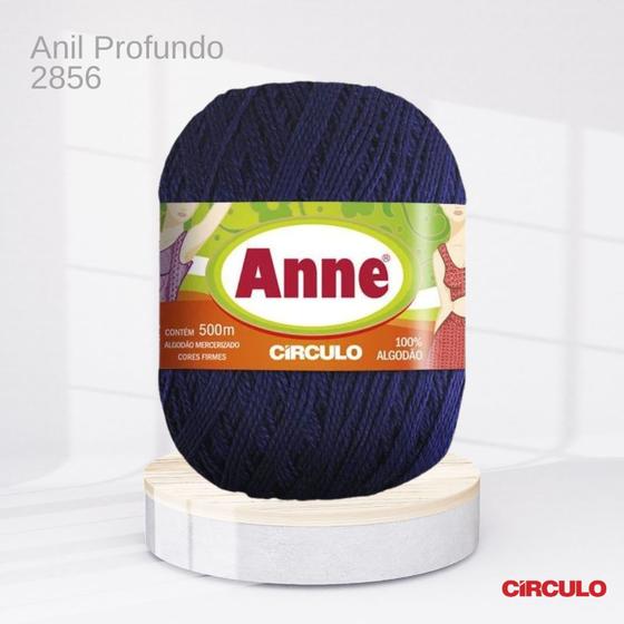 Imagem de Linha Anne 500 Círculo Cor Anil Profundo 2856