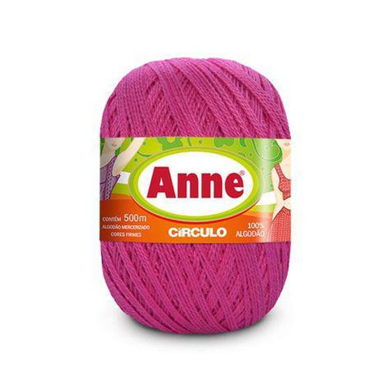 Imagem de Linha Anne 500m Círculo para Crochê 100% algodão CORES NOVAS - Circulo