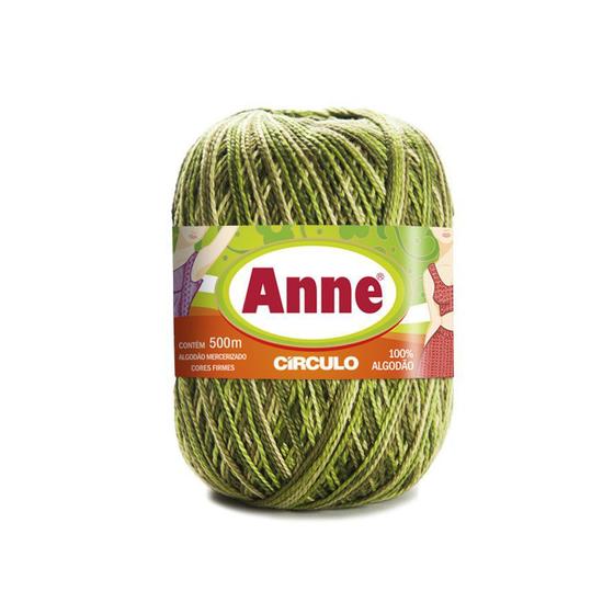 Imagem de Linha Anne 500m Mesclada Crochê Tricô 