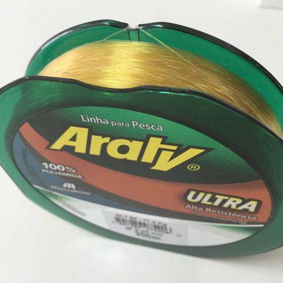 Imagem de Linha araty ultra 300m 0.23 amarelo florescente