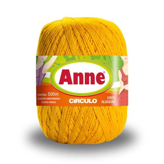 Imagem de Linha Artesanato De Costura Anne Crochê Tricot Maquina 500m