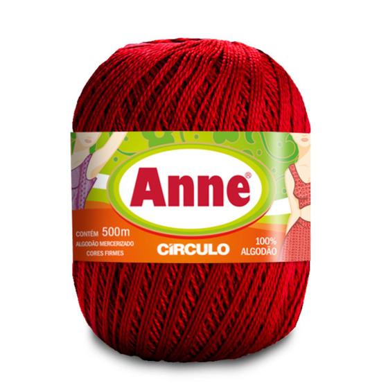 Imagem de Linha Artesanato De Costura Anne Crochê Tricot Maquina 500m