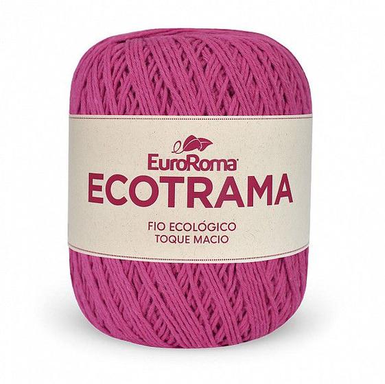 Imagem de Linha Barbante Euroroma Ecotrama 200 Gramas Fio n 4 Extra Macio 590 TEX para Crochê