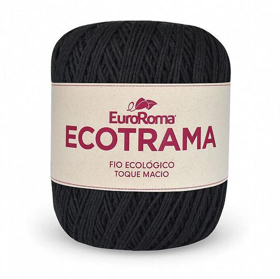 Imagem de Linha Barbante Euroroma Ecotrama Fio 4 Novelo de 200 Gramas e  340 Metros para Crochê, Tricô e Amigurumi