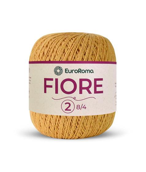 Imagem de Linha Barbante Fiore Fio N2 Novelo com 150 Gramas Euroroma para Crochê, Tricô e Artesanato