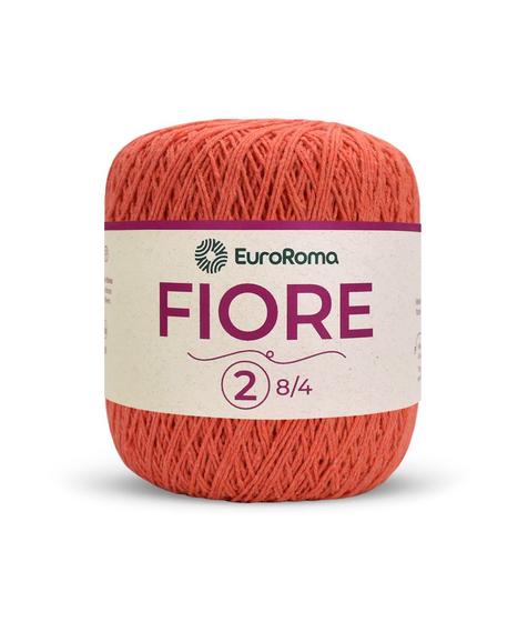 Imagem de Linha Barbante Fiore Fio N2 Novelo com 150 Gramas Euroroma para Crochê, Tricô e Artesanato