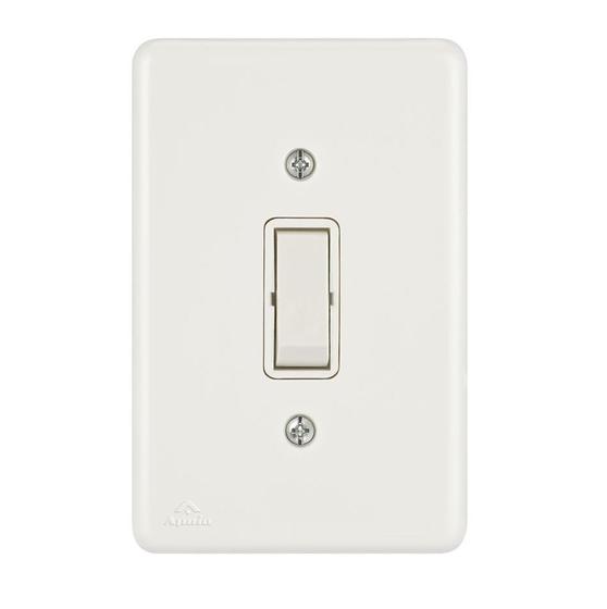 Imagem de Linha Bianca Conjunto 4x2 1 Interruptor Simples 10a  Apoio