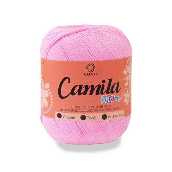 Imagem de Linha Camila Fashion Coats 500m 150g Tex 300 - 100% Algodão