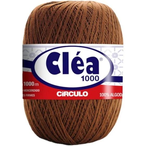 Imagem de Linha clea 1000 cor 7382 chocolate unidade