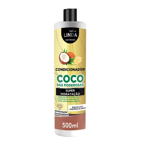 Imagem de Linha Coco Das Poderosas Sallon Linda Hidratação Intensa