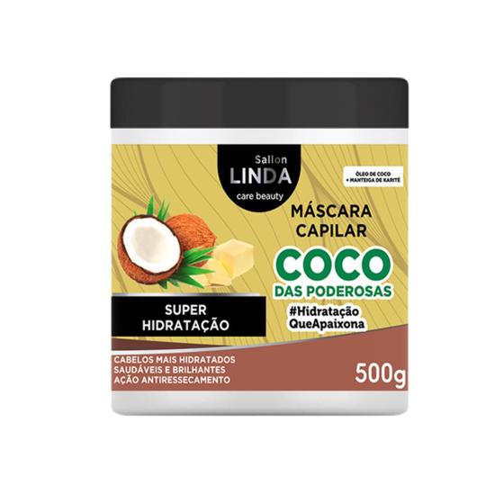 Imagem de Linha Coco Das Poderosas Sallon Linda Hidratação Intensa