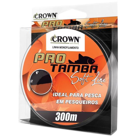 Imagem de Linha de Pesca Crown Pro Tamba Monofilamento 0,33mm 22lb 300m