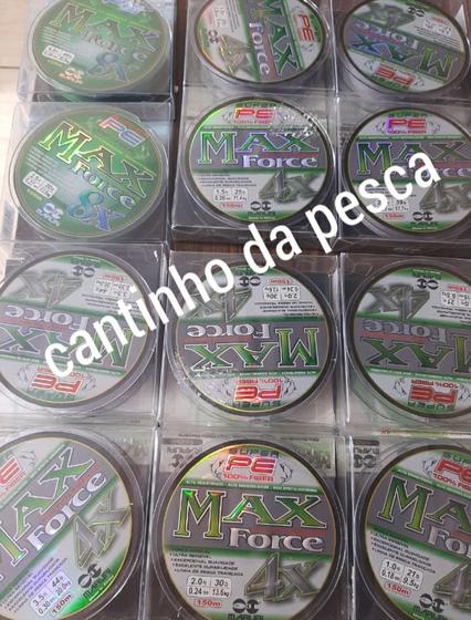 Imagem de Linha de pesca Max Force multi filamento 150 metros