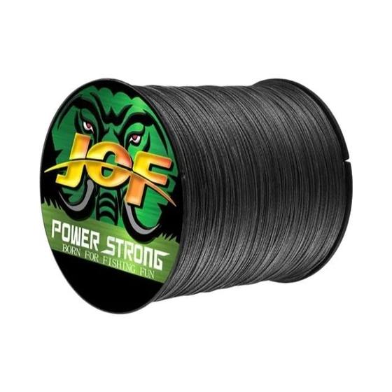 Imagem de Linha de Pesca Multifilamento Jof - 300m e 100m - 4 Fios Trançados