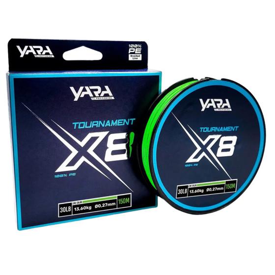 Imagem de Linha de pesca Multifilamento Yara Tournament X8 150 Metros