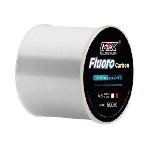 Imagem de Linha de Pesca Revestida de Fluorocarbono (300m/500m) - 4.13lb a 34.32lb