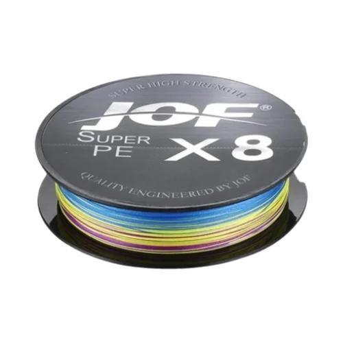 Imagem de Linha De Pesca Trançada Multicolorida JOF X8 8 Fios PE Multifilamento De Água Salgada 150M 300M 500M