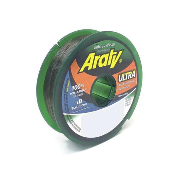 Imagem de Linha de pescaria Monofilamento ARATY ULTRA 120M 0,40MM PRATEADO