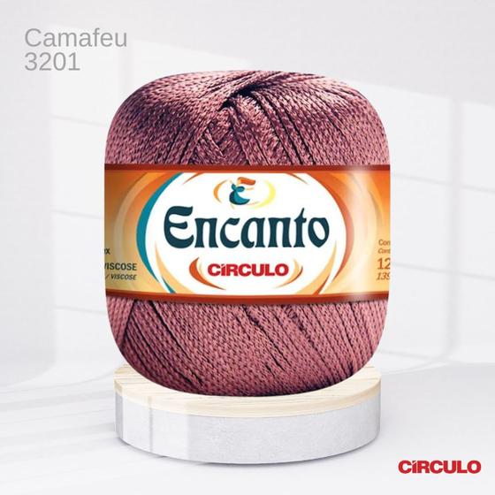Imagem de Linha Encanto Circulo 128mts Camafeu 3201