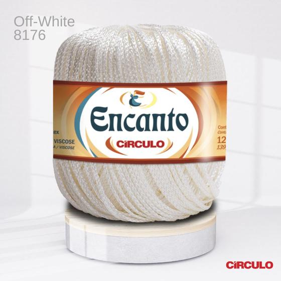 Imagem de Linha Encanto Circulo 128mts Off White 8176