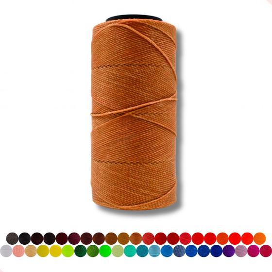 Imagem de Linha encerada settanyl em poliester com 100g