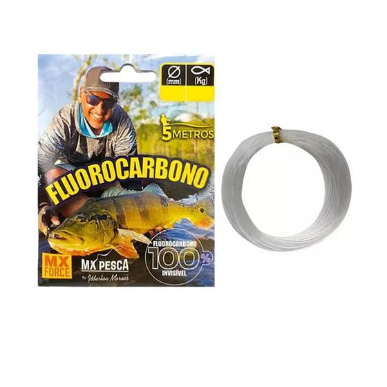 Imagem de Linha Fluorocarbon Line Mx 5m 0,47mm Mx Pesca