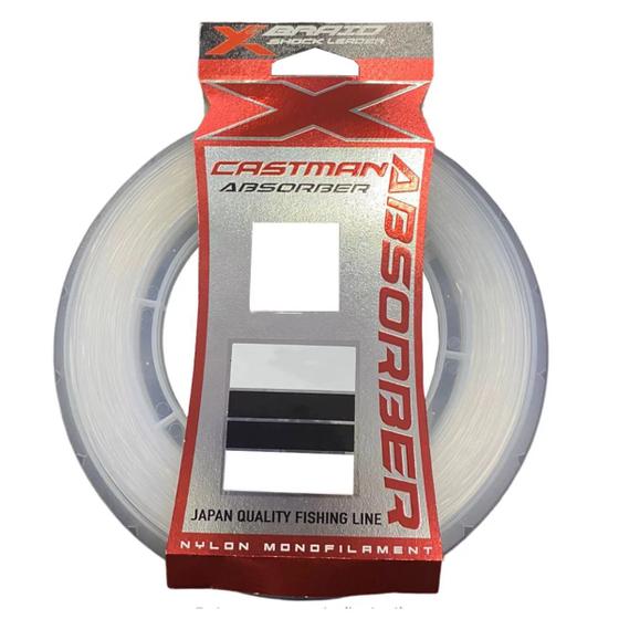 Imagem de Linha Japonesa Para Pesca Leader Fishing X-Braid Castman Absorber N05 20lb-9kg Carretel C/ 50m