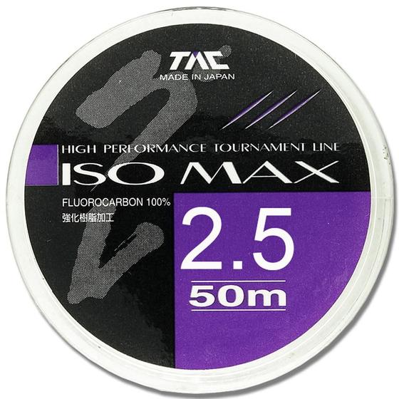 Imagem de Linha Líder Fluor Carbon Tac Iso Max 16Lb - 0.330Mm - 50M