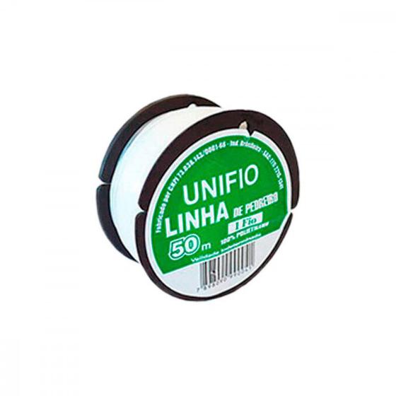 Imagem de Linha Lisa Unifio 1Fio C/ 50Mt - Kit C/12 Unidades