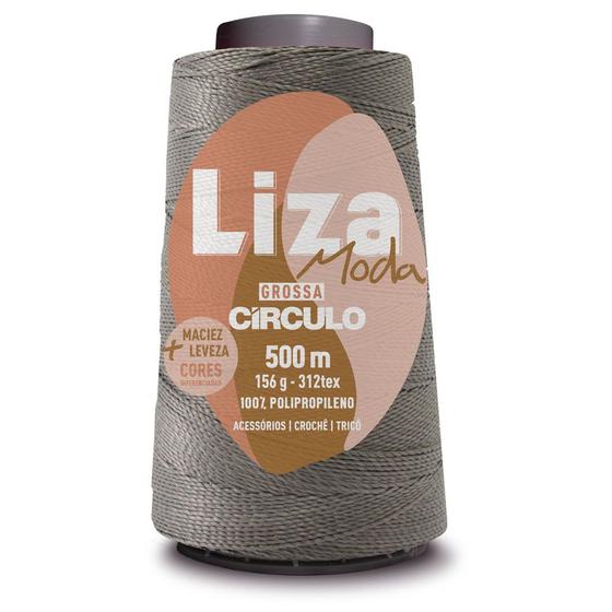 Imagem de Linha Liza Moda Grossa Círculo 500mts