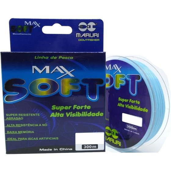 Imagem de Linha Maruri Max Soft 0,203mm Azul 300m