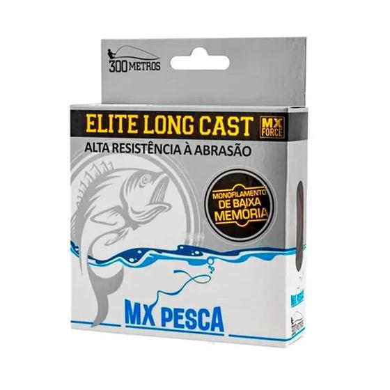 Imagem de Linha Mono Elite Long Cast 300m 0,33 Transparente