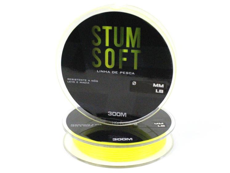 Imagem de Linha Monofilamento Albatroz Stum Soft 0,48mm 43,3lbs/19,6kg - 300 Metros