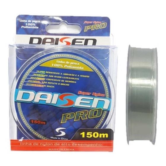 Imagem de Linha Monofilamento de Pesca Maruri Daisen Pro Cinza 0,40mm 10,5 Kg 150m