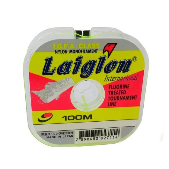 Imagem de Linha Monofilamento Marine Laiglon Amarela 100m 0,47mm 35lb