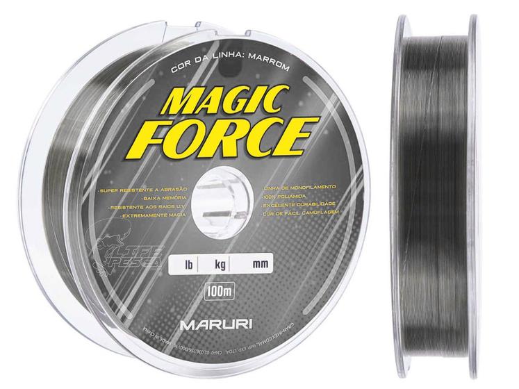 Imagem de Linha Monofilamento Maruri Magic Force 0,21mm 9,0lbs/4,10kg - 100 Metros