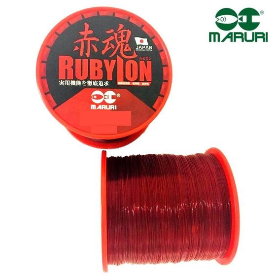 Imagem de Linha Monofilamento Maruri Rubylon 0,52mm 45,4lbs/20,60kg - 450 Metros